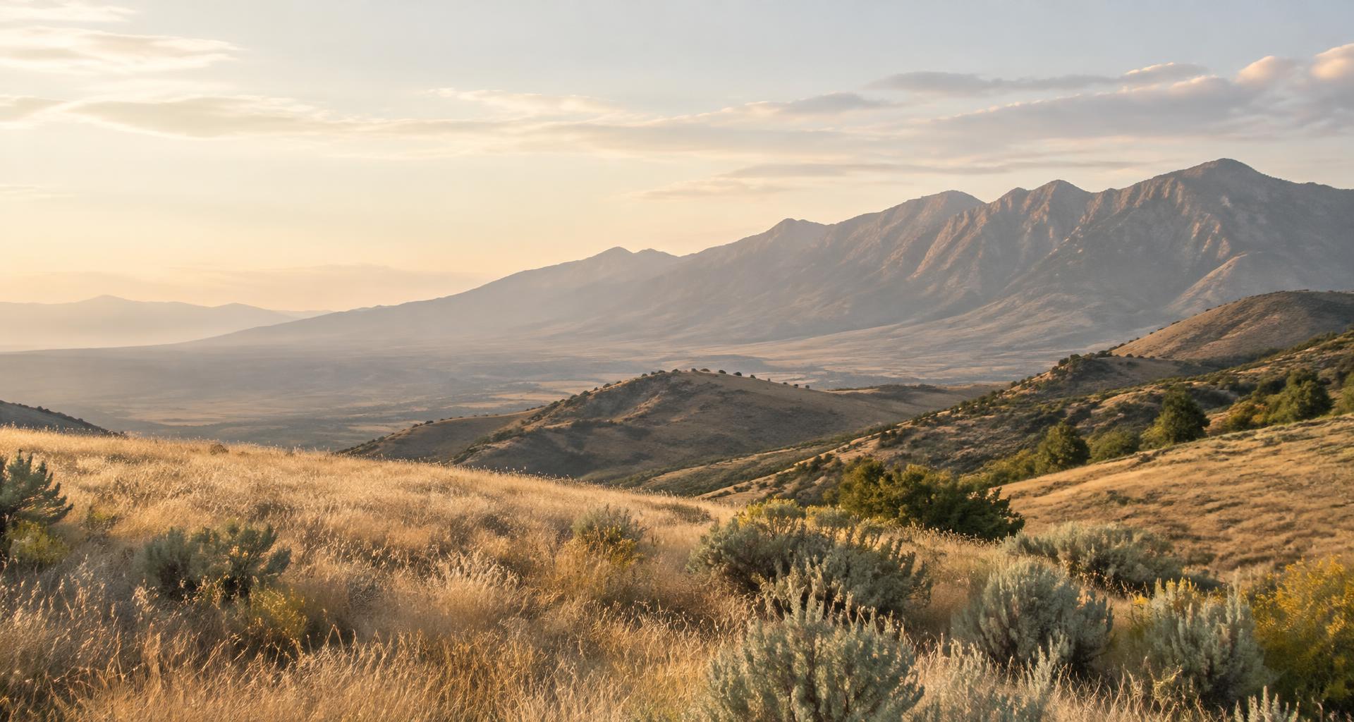 Utah foothills near Salt Lake City